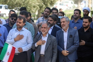 گزارش تصویری/ تجمع دانشگاهیان دانشگاه در محکوم کردن جنایت حمله اسرائیل به بیمارستان المعمدانی غزه